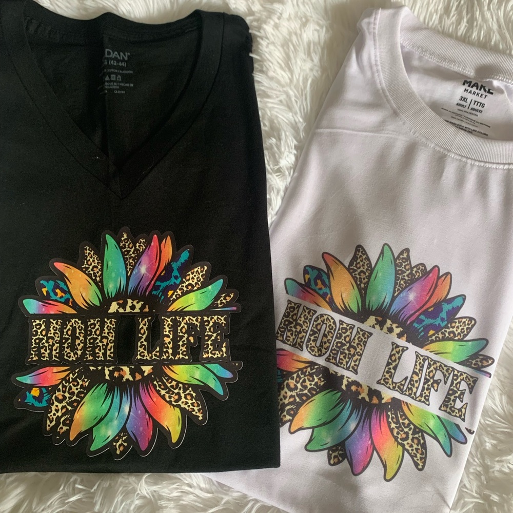 “Mom Life” t-shirts NEW
